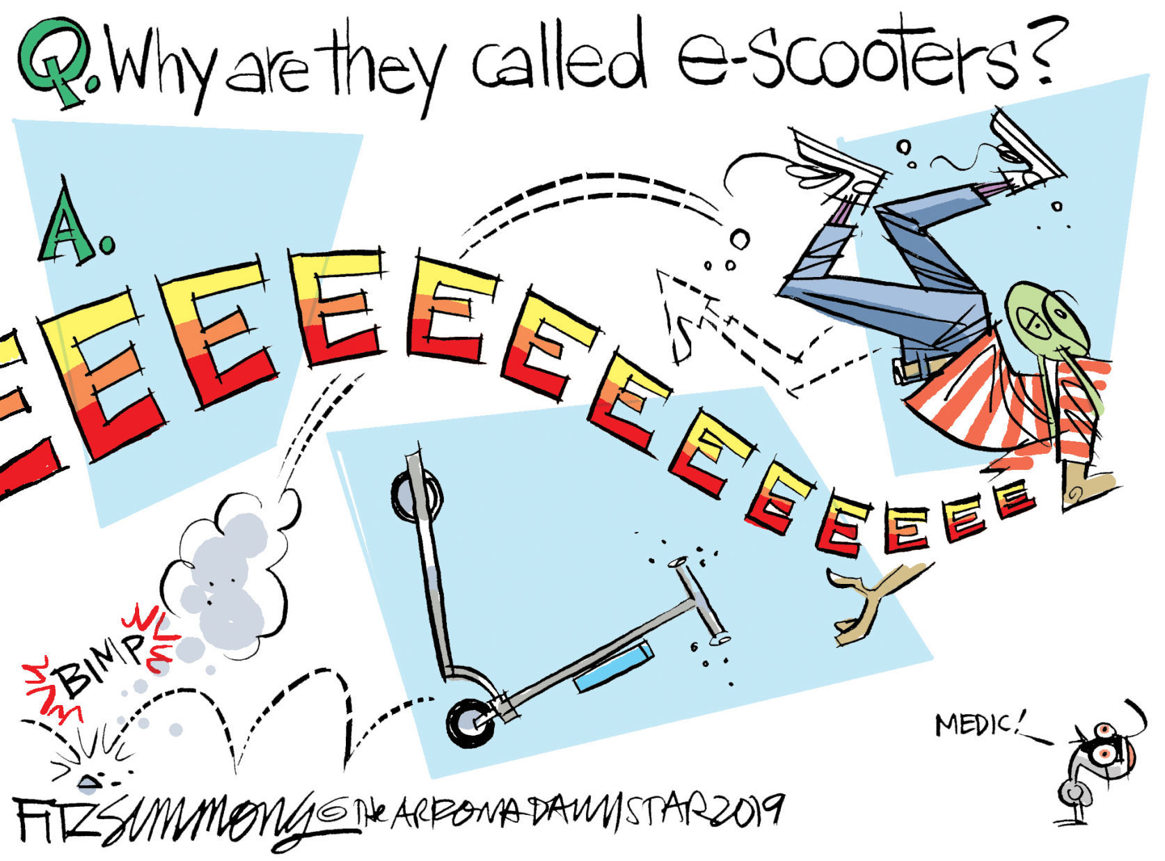 Daily Fitz Cartoon: Scoot